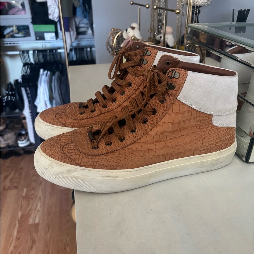 Jimmy Choo Men’s high top sneakers